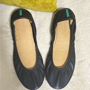 Tieks by Gavrieli Black Ballet Flats – Good Condition – Regular Wear – Size 10